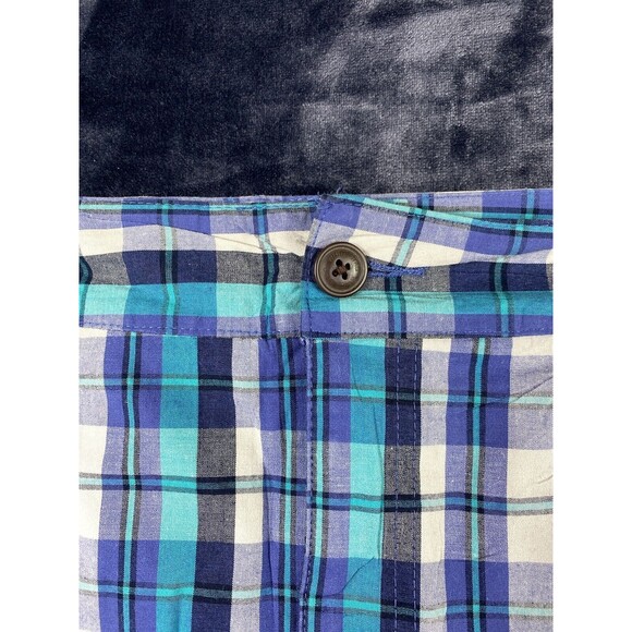 White Stag Size 14 Womens Skort With Built in Shorts Golf Athletic Blue Plaid - Picture 4 of 12
